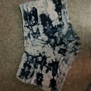 Tie dye shorts